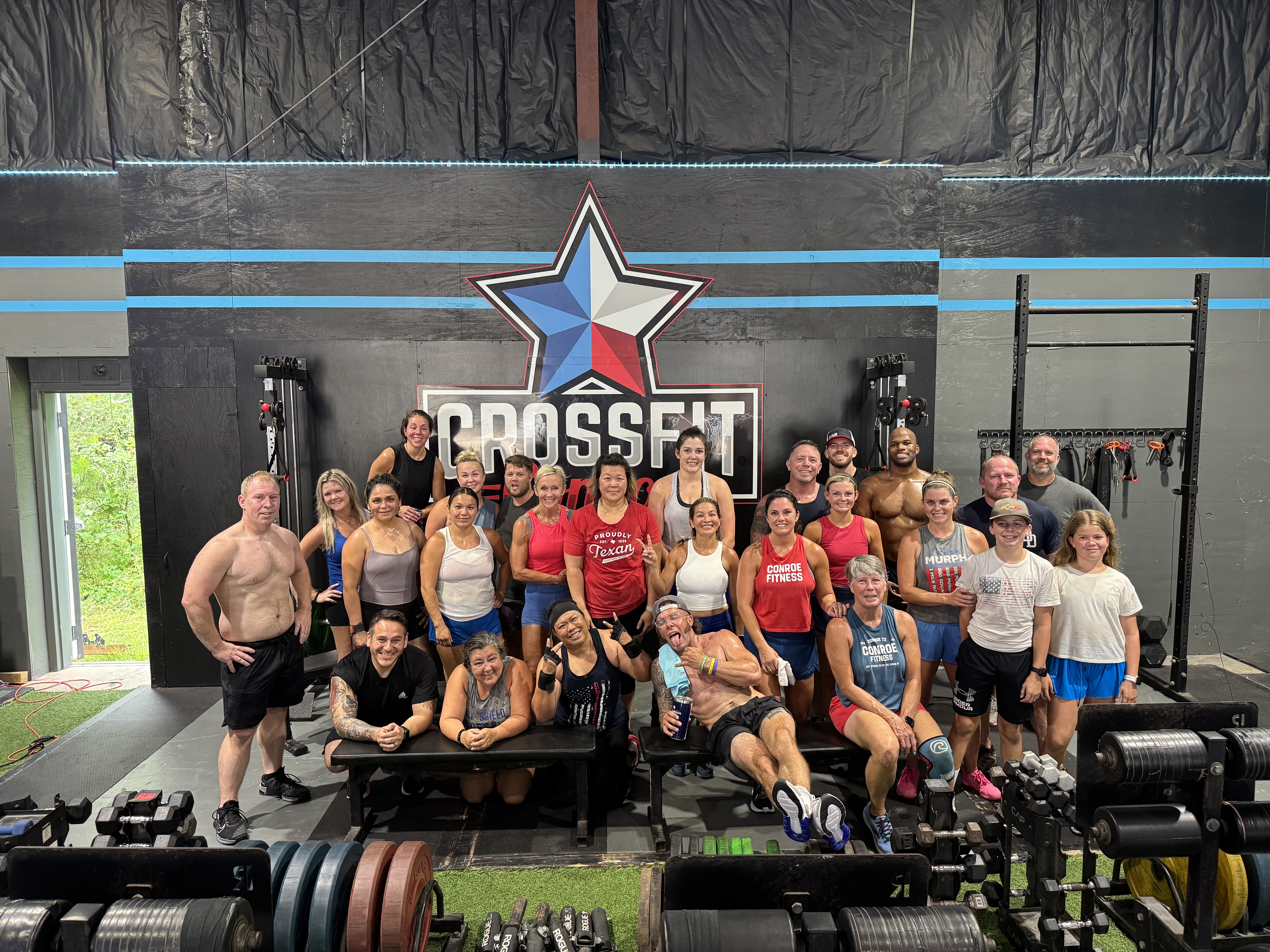 CrossFit Conroe team group photo