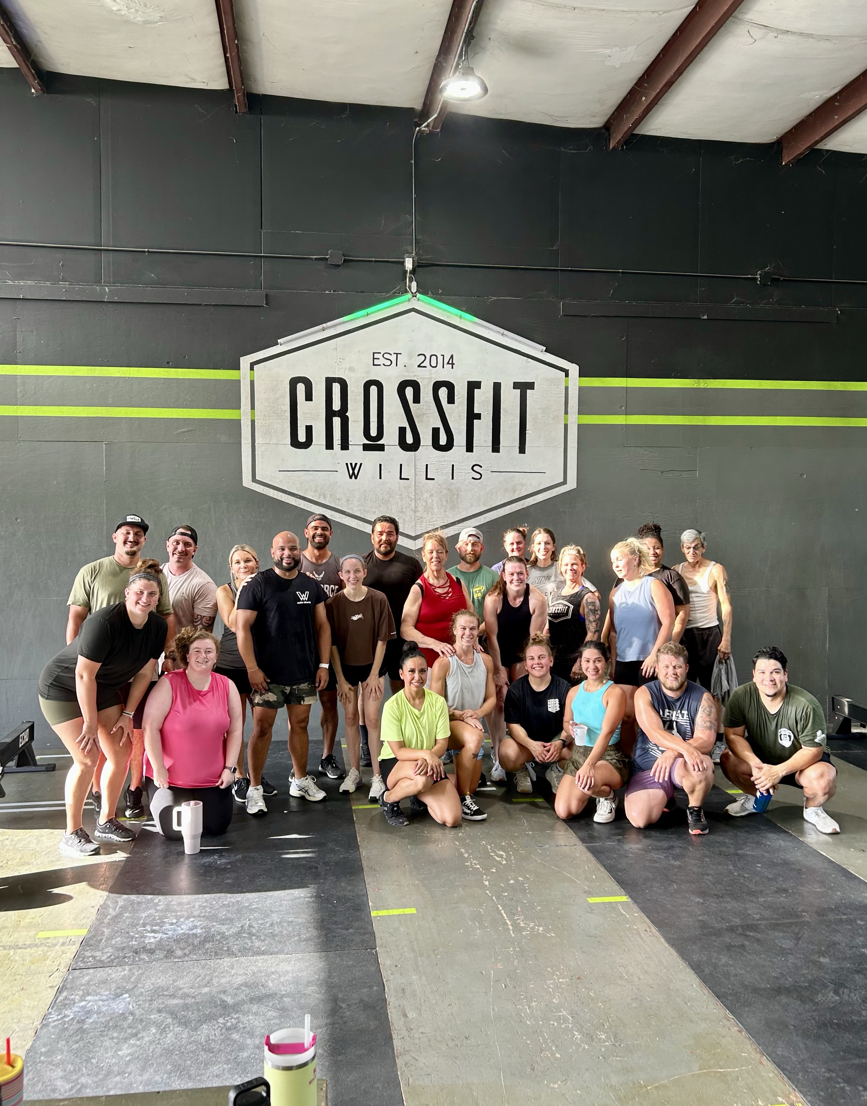 CrossFit Willis team group photo